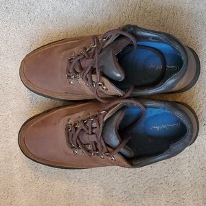 Thom Mcan men's shoes Size 8 1/2, fits women size10 to 10 1/2, Brown Leather
